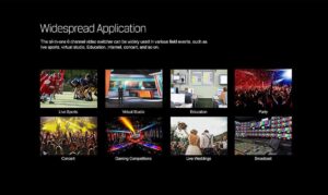 AVMATRIX VS0605U standalone 6ch multi-format streaming video switcher