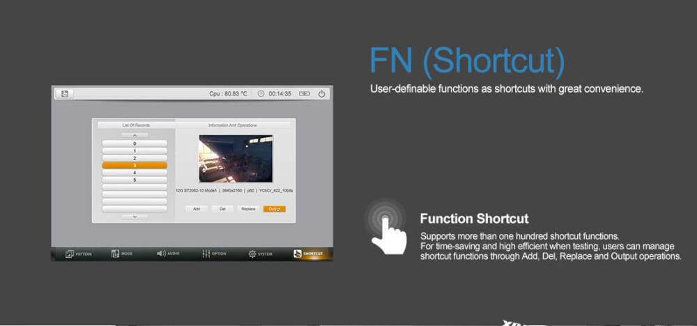 AVMATRIX 12G-SDI 4K HDMI signal generator