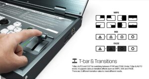 AVMATRIX PVS0615U multi-format 6 channel streaming video switcher