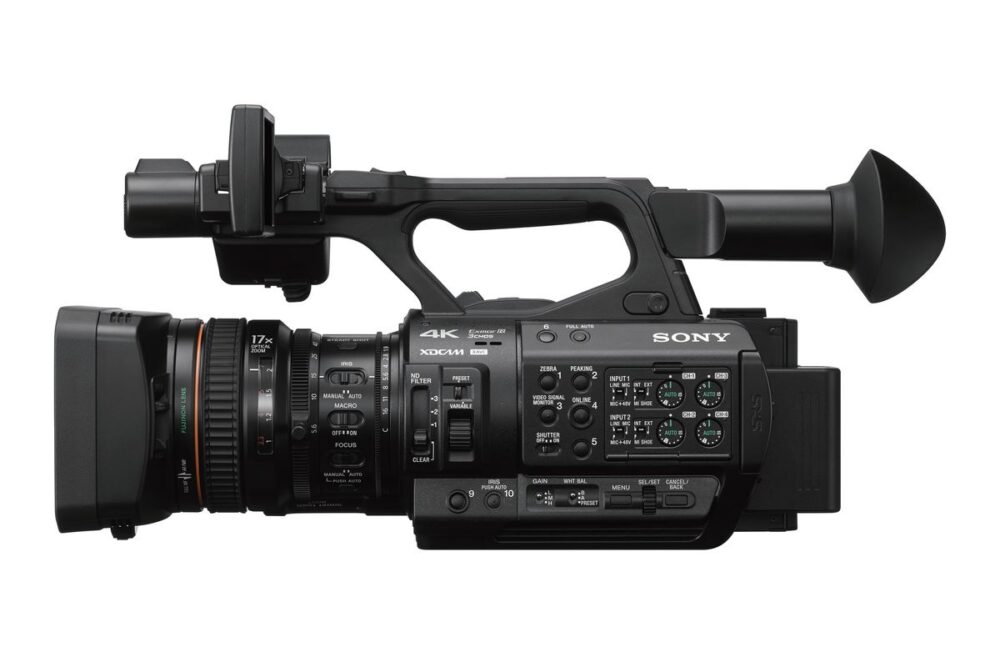 SONY PXW-Z280 4K 3-CMOS 1/2" sensoriga XDCAM kaamera