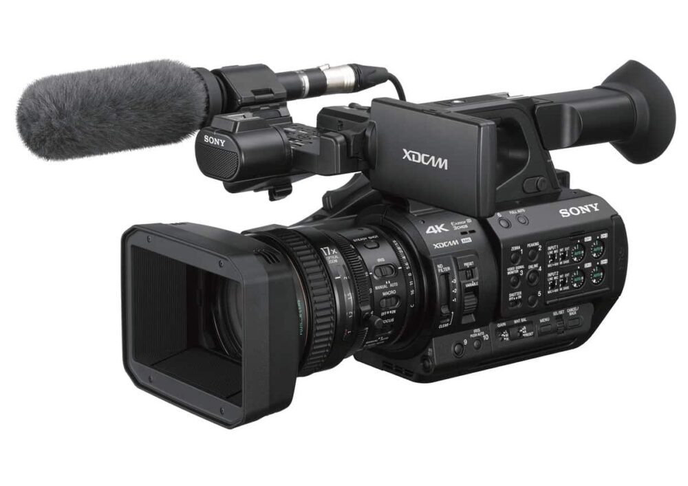 SONY PXW-Z280 4K 3-CMOS 1/2" sensoriga XDCAM kaamera