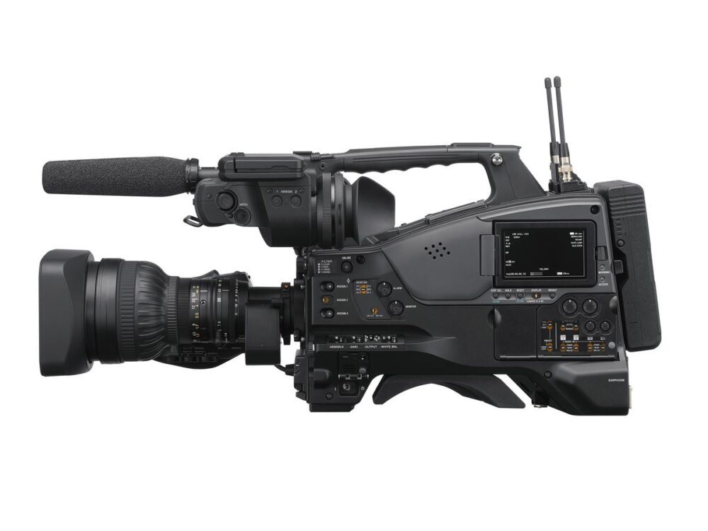 SONY PXW-Z750 4K 3-CMOS 2/3" sensoriga XDCAM kaamera