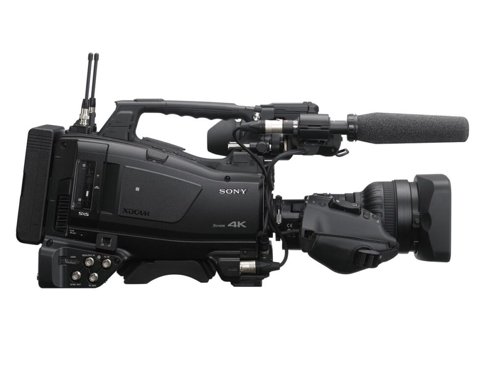 SONY PXW-Z750 4K 3-CMOS 2/3" sensoriga XDCAM kaamera