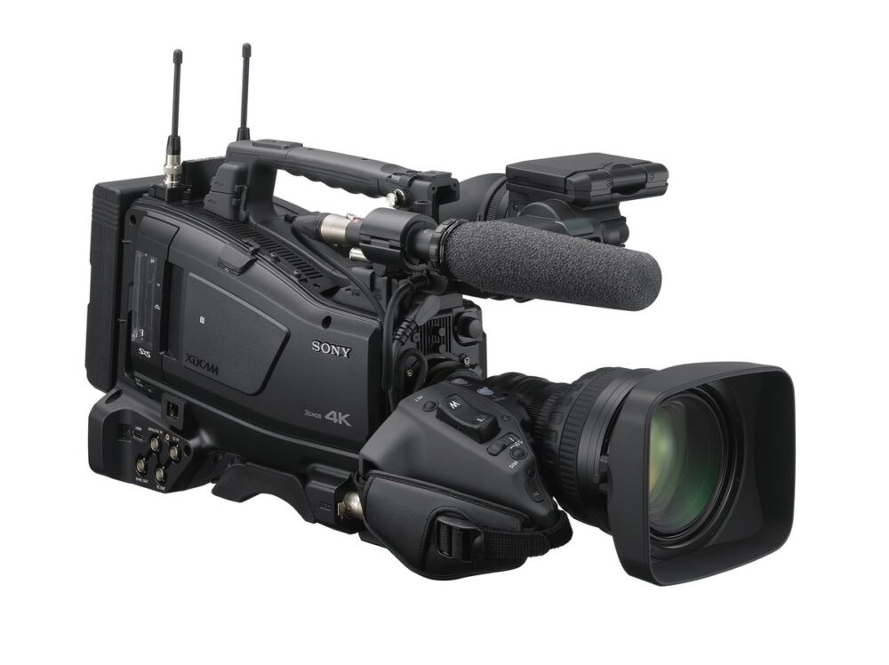 SONY PXW-Z750 4K 3-CMOS 2/3" sensoriga XDCAM kaamera