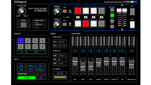 ROLAND V-1SDI 3G-SDI video switcher