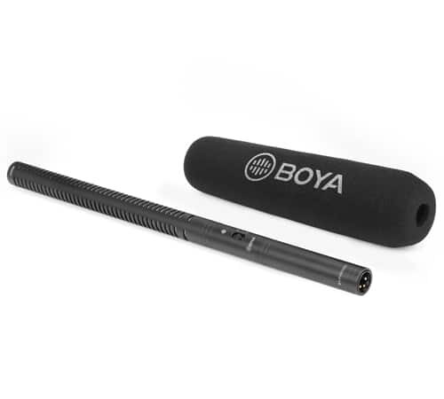 BOYA BY-PVM3000M shotgun microphone with medium long capsule
