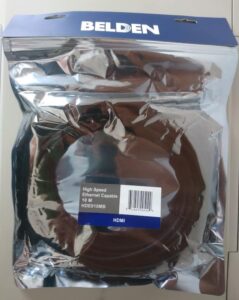 BELDEN HDE001MB Ethernet toega HDMI kaabel, 1m