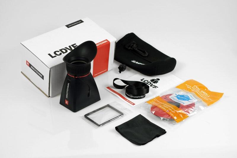 KINOTEHNIK LCDVF 3/2 LCD pildiotsija Canon ja Panasonic kaameratele