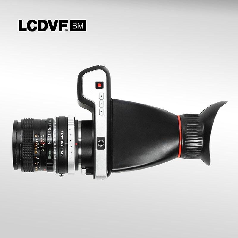 KINOTEHNIK LCDVFBM LCD pildiotsija BlackMagic, Sony ja Panasonic kaameratele