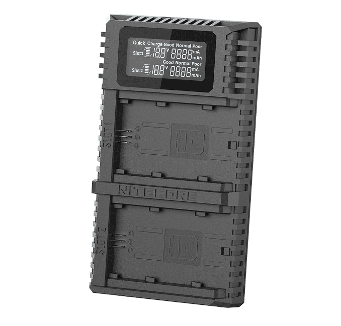 Nitecore USN4 PRO akulaadija SONY NP-FZ100 akudele, USB