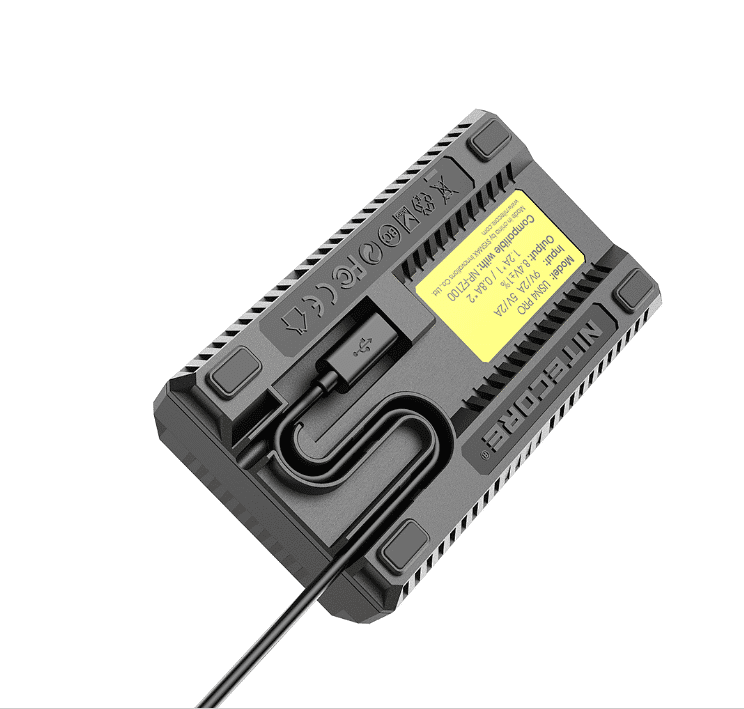 Nitecore USN4 PRO akulaadija SONY NP-FZ100 akudele, USB