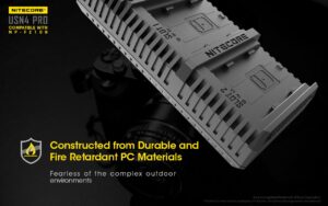 Nitecore USN4 PRO akulaadija SONY NP-FZ100 akudele, USB