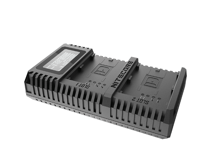 Nitecore UCN2 PRO akulaadija CANON LP-E6N akudele, USB