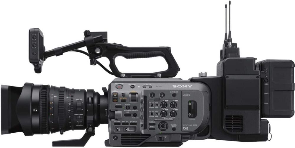 SONY PXW-FX9 6K täiskaader sensoriga kaamera (ilma objektiivita)