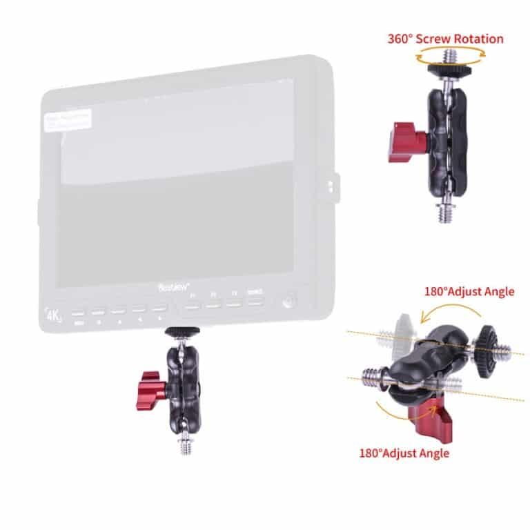 MEDIAGEAR FS-H07 universaalkinnitus 1/4"-1/4", väike