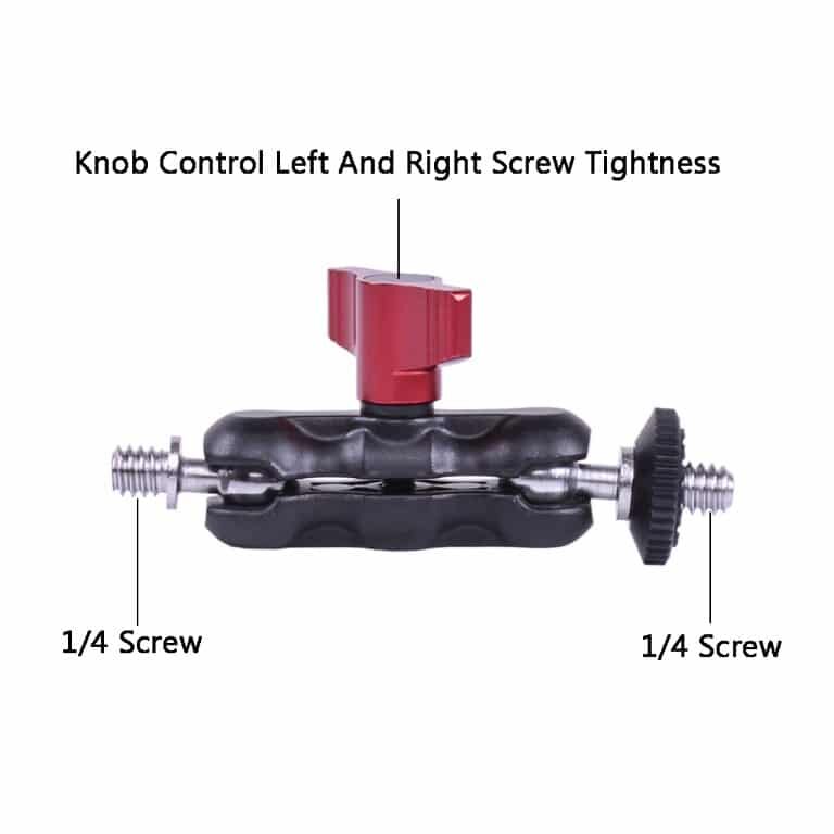 MEDIAGEAR FS-H07 universaalkinnitus 1/4"-1/4", väike