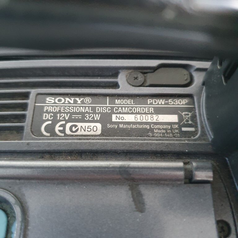 SONY PDW-530P XDCAM camera kit (used)