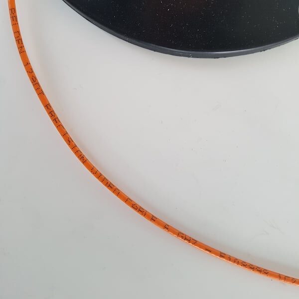 BELDEN 179DT serial digital coax cable, orange