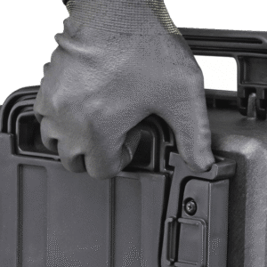 PANARO MAX520CAMTR waterproof case, trolley, black, padded dividers