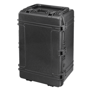 PANARO MAX750H400 waterproof case, black, wheeled, empty