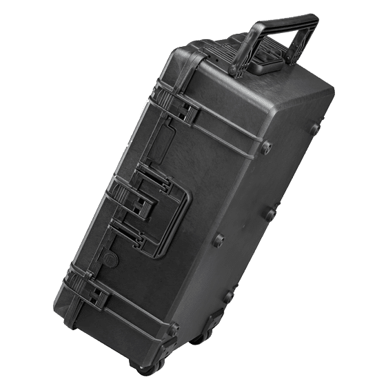 PANARO MAX750H280 waterproof case, black, wheeled, empty