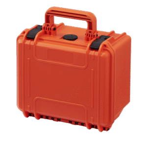 PANARO MAX235H155S waterproof case, orange, cubed foam