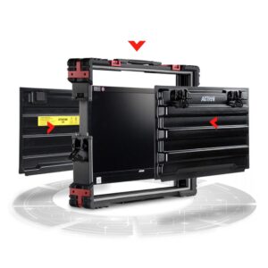 21.5” RUIGE AT-2200HD 3G-SDI HDMI broadcast monitor with armor case