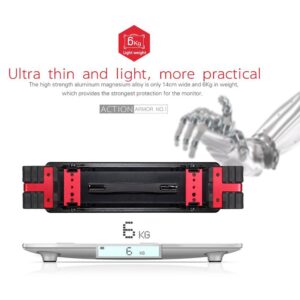 21.5” RUIGE AT-2200HD 3G-SDI HDMI broadcast monitor with armor case