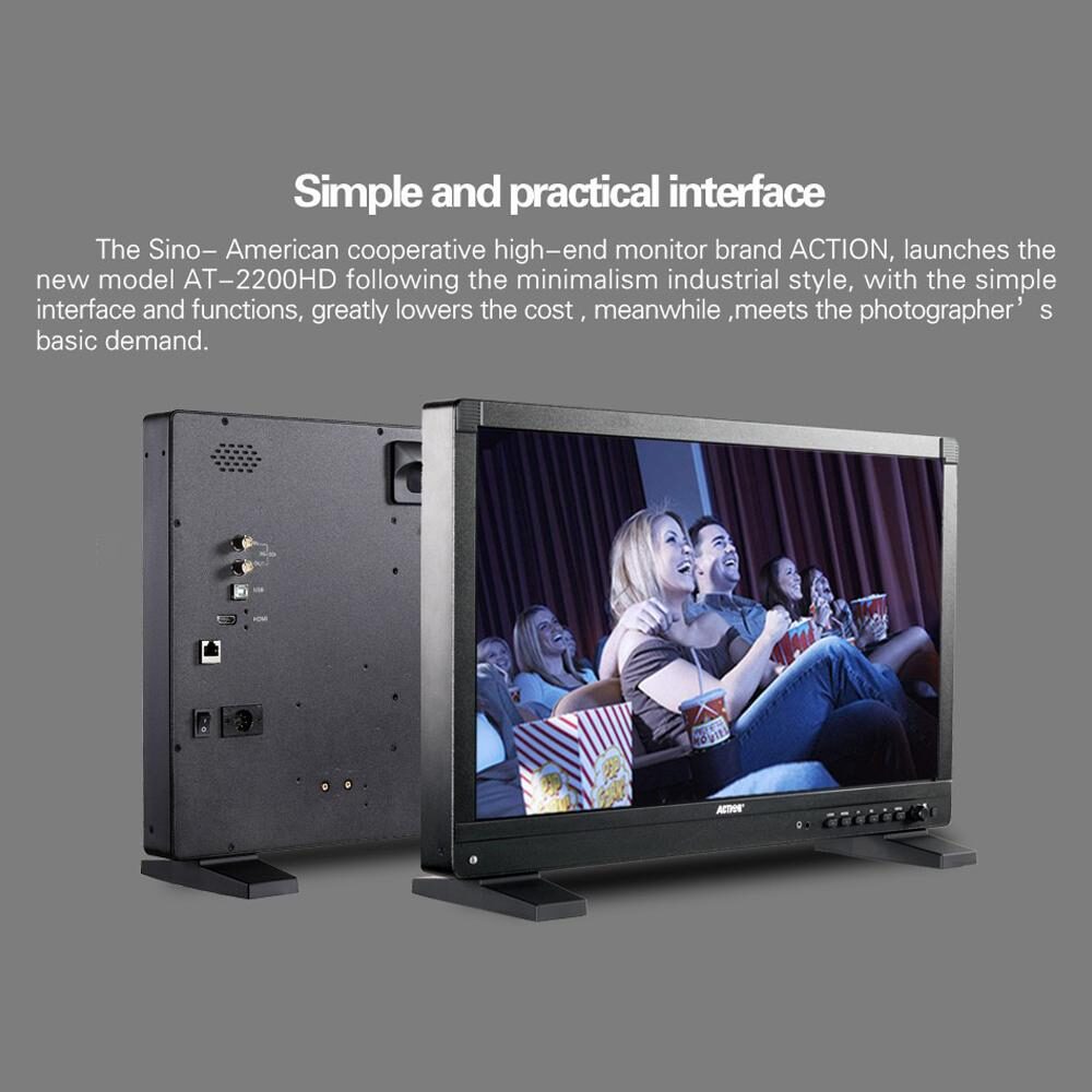 21.5” RUIGE AT-2200HD 3G-SDI HDMI broadcast monitor