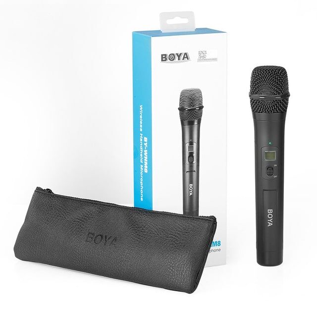 BOYA BY-WHM8 Pro UHF wireless handheld microphone