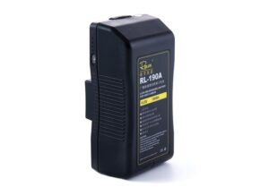 ROLUX RL-190A põrutuskindel aku, Gold-mount, 190Wh