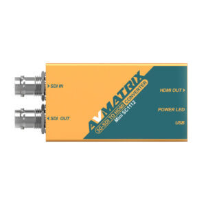 AVMATRIX SC1112 3G-SDI to HDMI mini converter