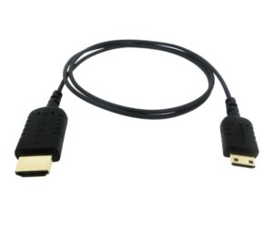 HyperThin Mini HDMI -> HDMI kaabel (0.8m)
