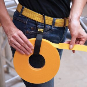 RIP-TIE CableCarrier karabiiniga takjapael, 25mm x 228mm 2-pakk, SININE