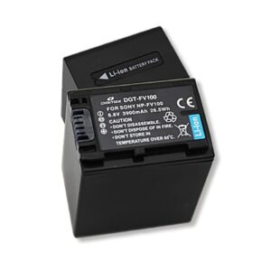 Sony NP-FV100 seeria asendusaku Digitex DGT-FV100, 3900mAh