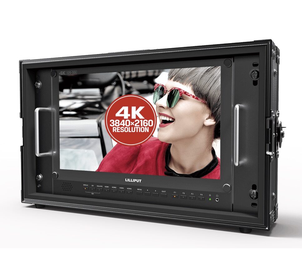 15.6" LILLIPUT BM150-12G monitor, 4K HDMI, 12G-SDI