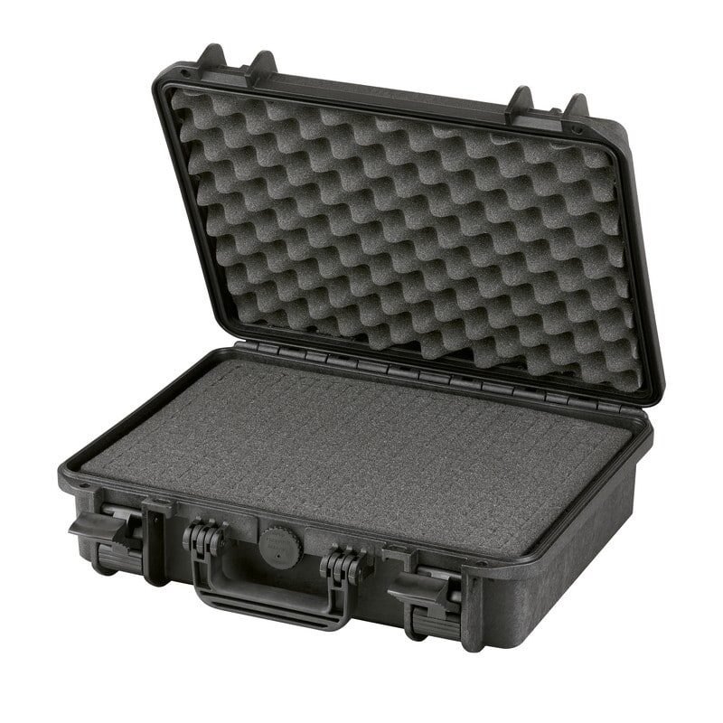 PANARO MAX380H115S waterproof case, black, cubed foam