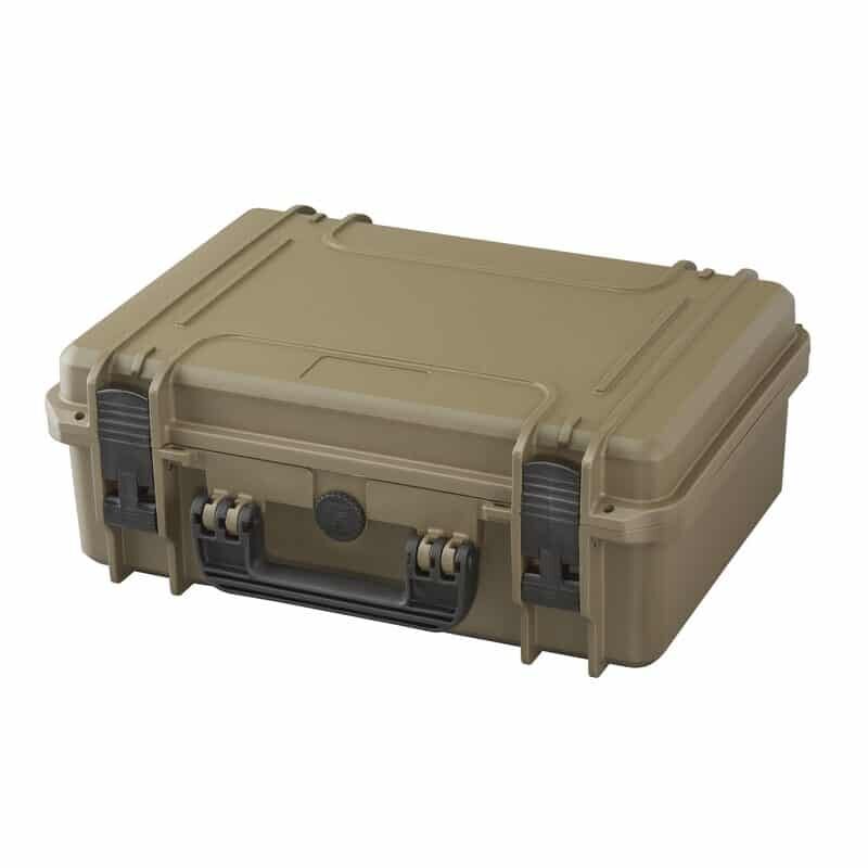 PANARO MAX430CAM waterproof case, sahara, padded dividers
