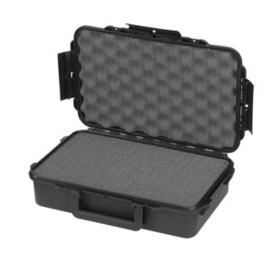 PANARO MAX004S waterproof case, black, cubed foam