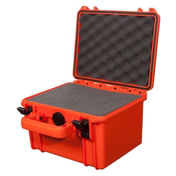 PANARO MAX235H155S waterproof case, orange, cubed foam