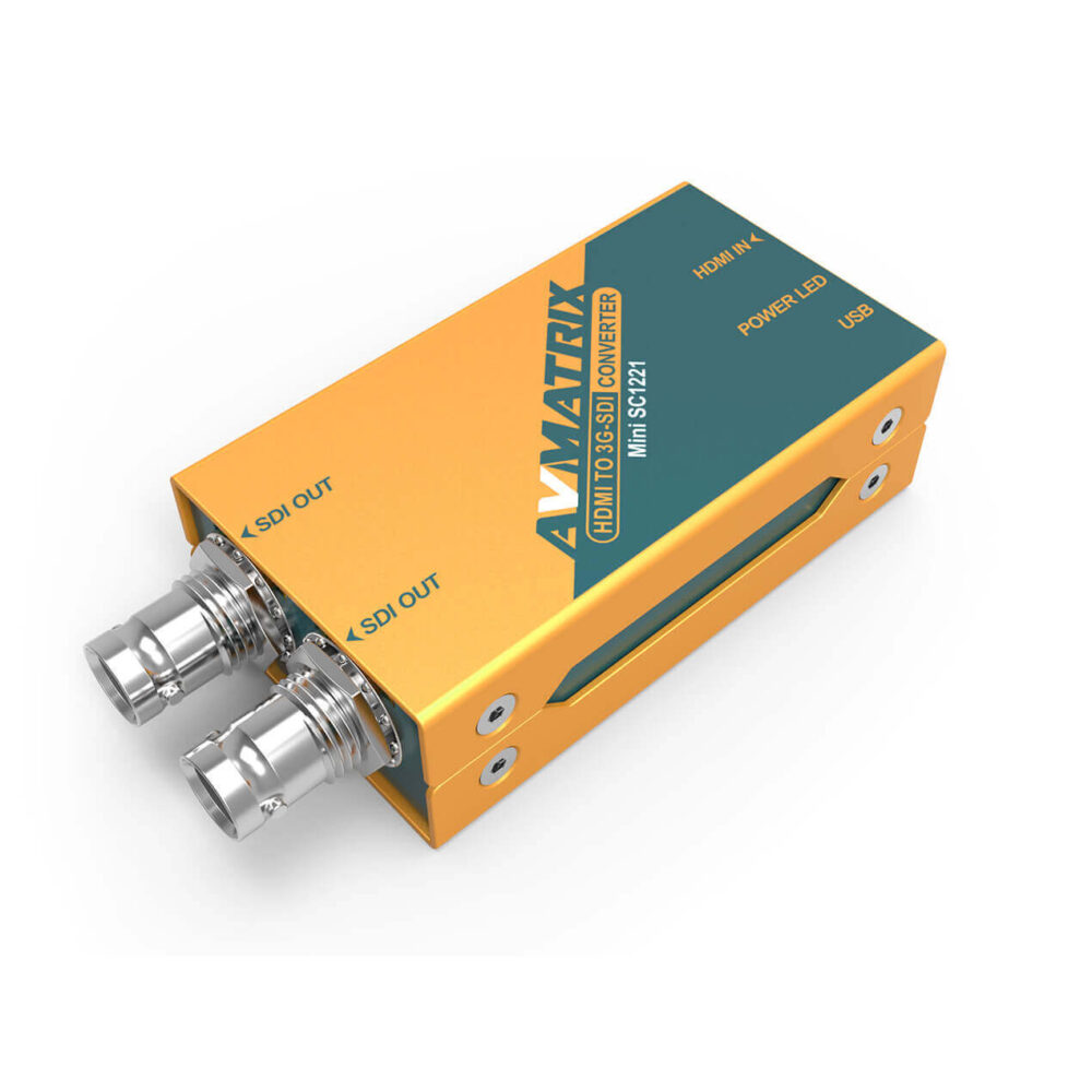 AVMATRIX SC1221 HDMI to 3G-SDI mini converter