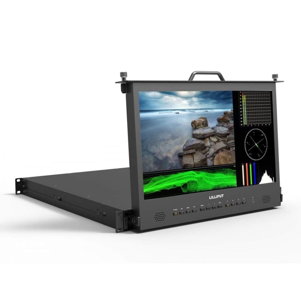 17.3" LILLIPUT RM-1730S full-HD pull-out rack monitor
