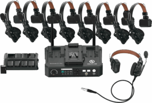 HOLLYLAND Solidcom C1 Pro  Wireless Intercom System with 8 ENC headsets with Hub Station