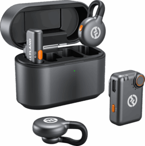 HOLLYLAND LARK M2S Mini Combo Wireless Lavalier Microphone Mini Combo (Space Gray)