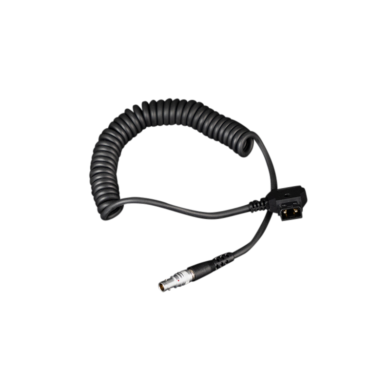 HOLLYLAND D-TAP to 2-Pin LEMO Spring Cable