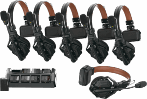 HOLLYLAND Solidcom C1 Pro Wireless Intercom System with 6 ENC headsets
