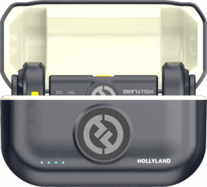 HOLLYLAND Lark M2 USB-C - Wireless Lavalier Microphone with USB-C Plug (Duo, Shine Charcoal)