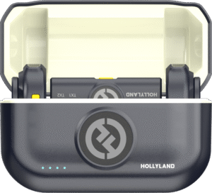 HOLLYLAND Lark M2 USB-C - Wireless Lavalier Microphone with USB-C Plug (Duo, Shine Charcoal)