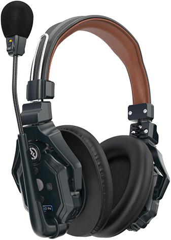 HOLLYLAND Solidcom C1 Pro Wireless Stereo Remote Headset Double-Ear Version