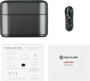 HOLLYLAND LARK M2S Mobile Version Charging Case (Space Gray) Fit for Lark M2S